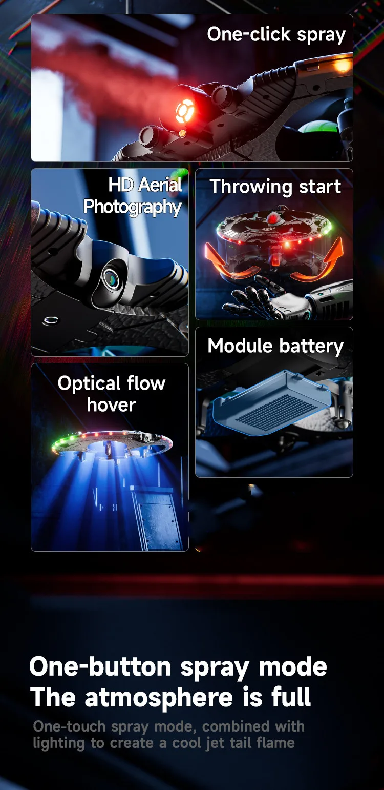 Drone Led Light - 8K WIFI FPV Drone RC Mini