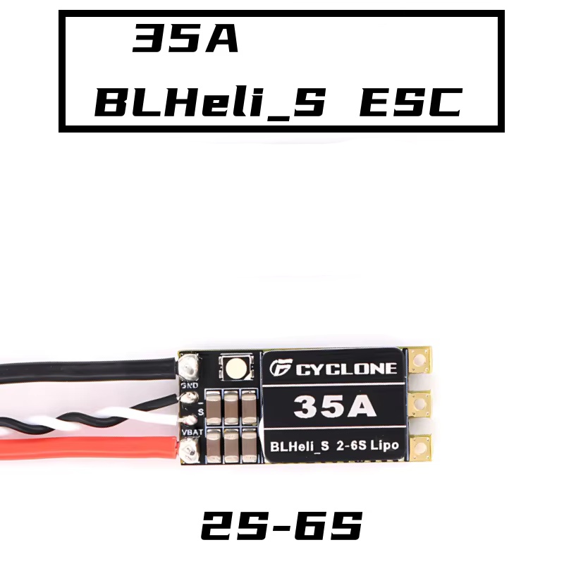 Cyclone 35A BLHeli_S ESC - Hig - Drone Esc recension och pris