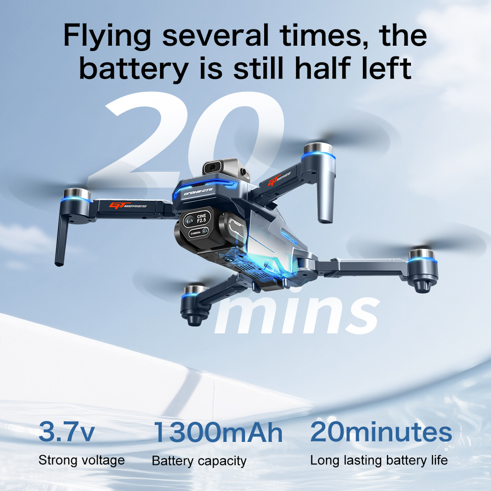 Lenovo GT8 8K HD Dual Camera F - Drone Gps Mount recension och pris
