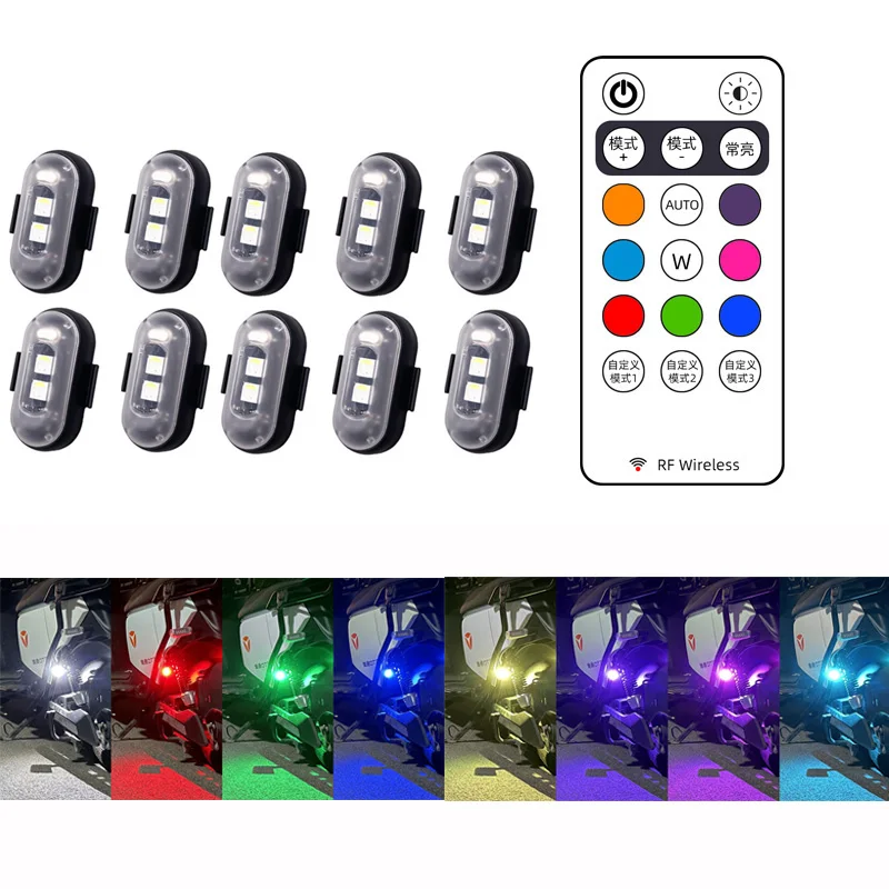 2/4/8Pcs Wireless Remote Contr - Drone Led Light recension och pris