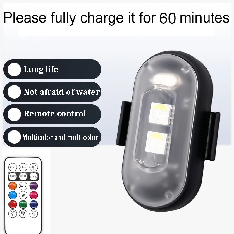 2/4/8Pcs Wireless Remote Contr - Drone Led Light recension och pris
