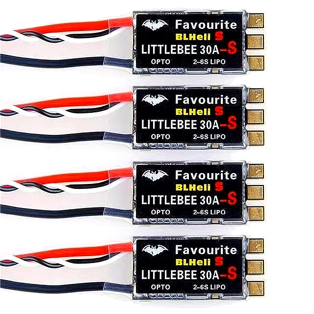 4Pcs LITTLEBEE BLHeli-s FVT Li - Drone Power Distribution Board recension och pris