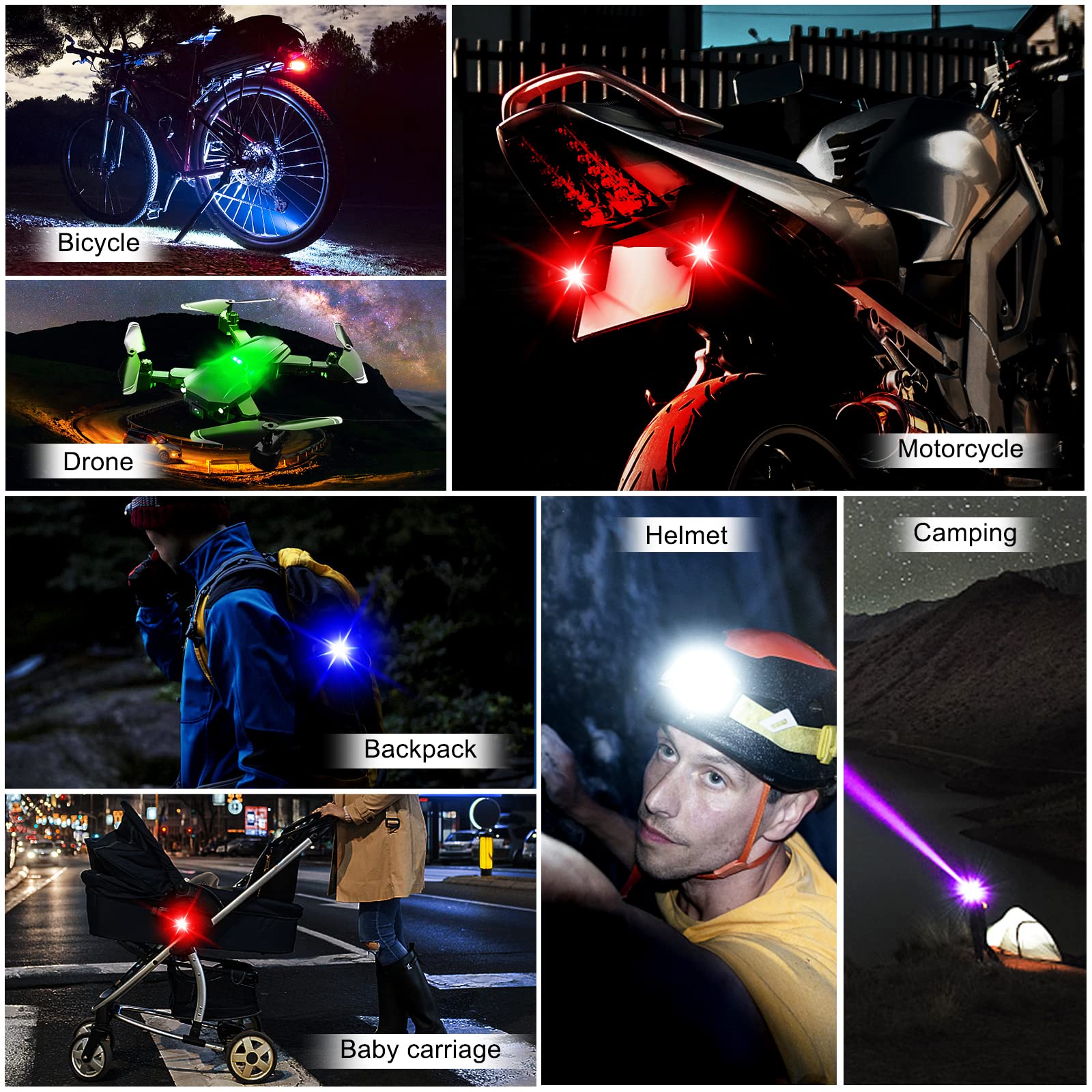 Motorcycle Lights Drone Strobe - Drone Led Light recension och pris