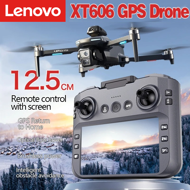 Lenovo XT606 MAX GPS Drone 4k  - Drone Gps Mount recension och pris