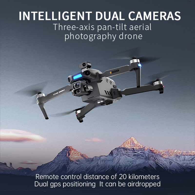 2026 New 8K Dual Camera Drone  - Drone Gps Mount recension och pris