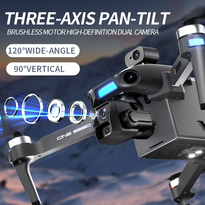 2026 New 8K Dual Camera Drone  - Drone Gps Mount recension och pris