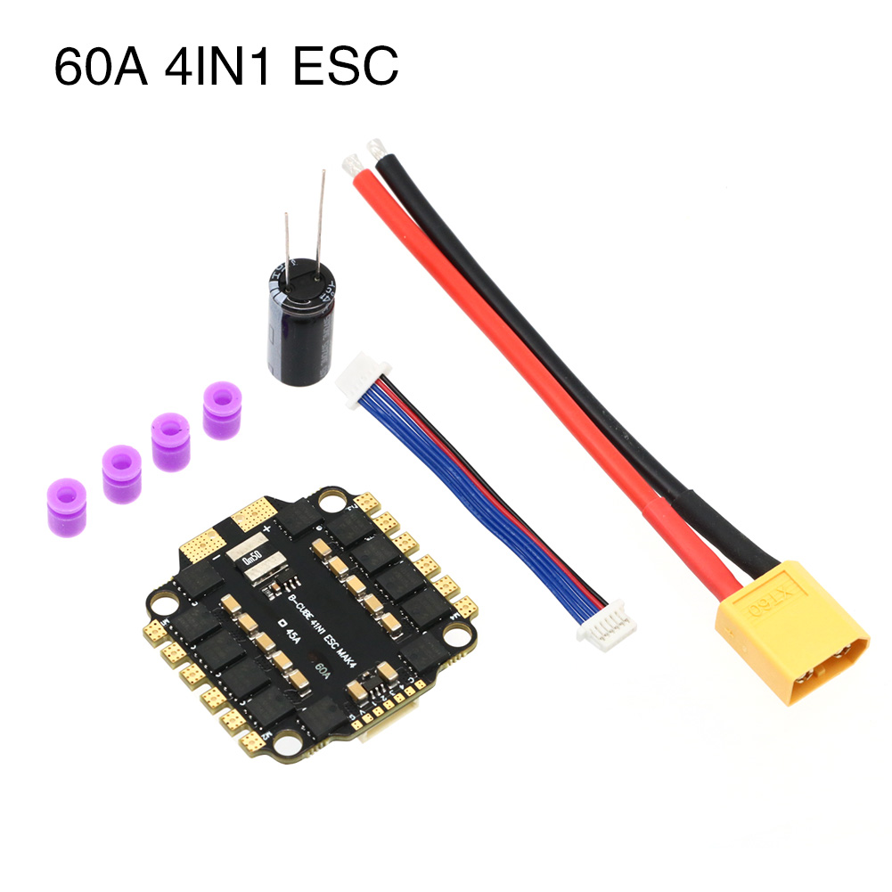 UAngel 4IN1 45A 60A ESC BLHELI - Drone Esc recension och pris