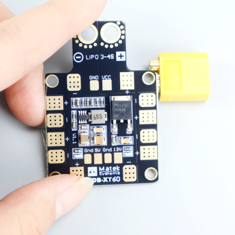 Matek Systems PDB XT60 W/ BEC  - Drone Power Distribution Board recension och pris