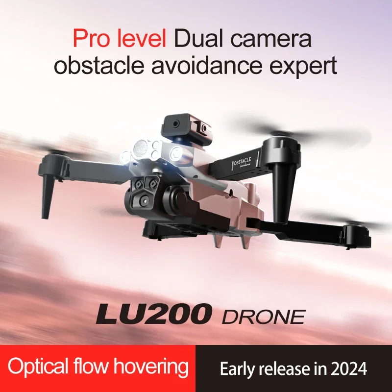 LU200 8K GPS Drone Triple Came - Drone Gps Mount recension och pris
