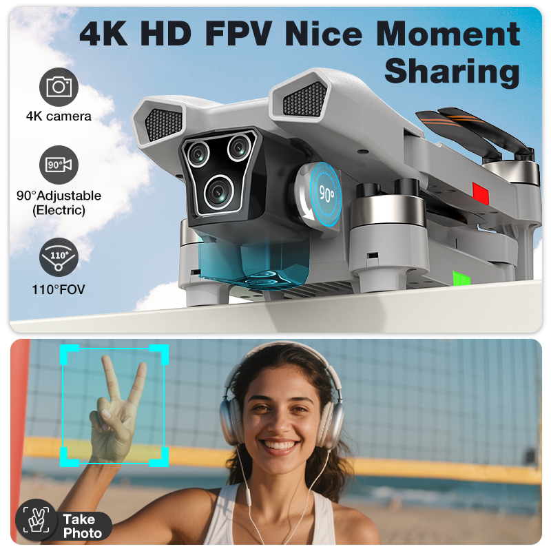 NEW Hot L017 Pro Drone Brushle - Drone Gps Mount recension och pris
