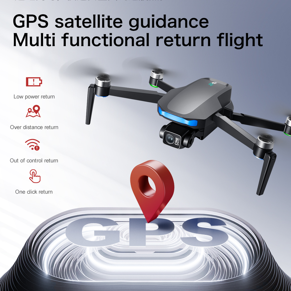 New S-X1 MAX Drone GPS 8K Prof - Drone Gps Mount recension och pris