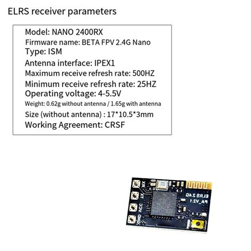 CYGJ-10PCS ELRS 2.4Ghz Receive - Drone Antenna recension och pris
